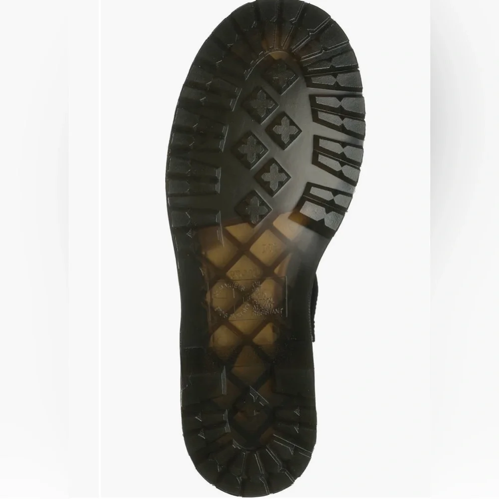 Dr. Martens 1460 Double Strap Black Leather Boots - Picture 8 of 11